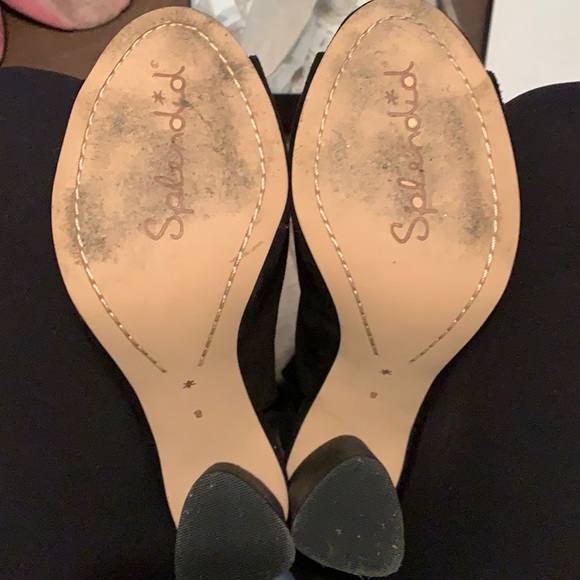 SPLENDID Black Navarro Open toe Heeled Sandal - Picture 5 of 6